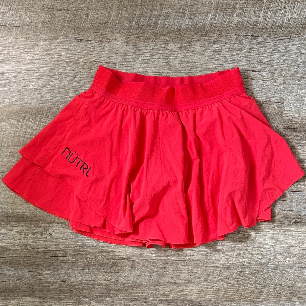 Lululemon NUTRL Red Skort Size 8